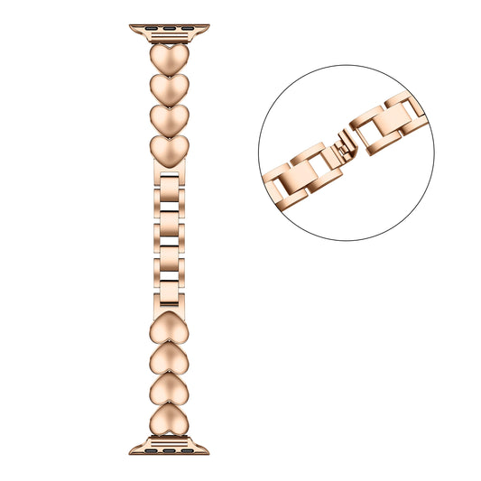 Aphrodite Heart Stainless Steel Band  for Apple Watch